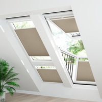 Jaloustore Plissee Kyoto Reflect Beige - Vorschau 1