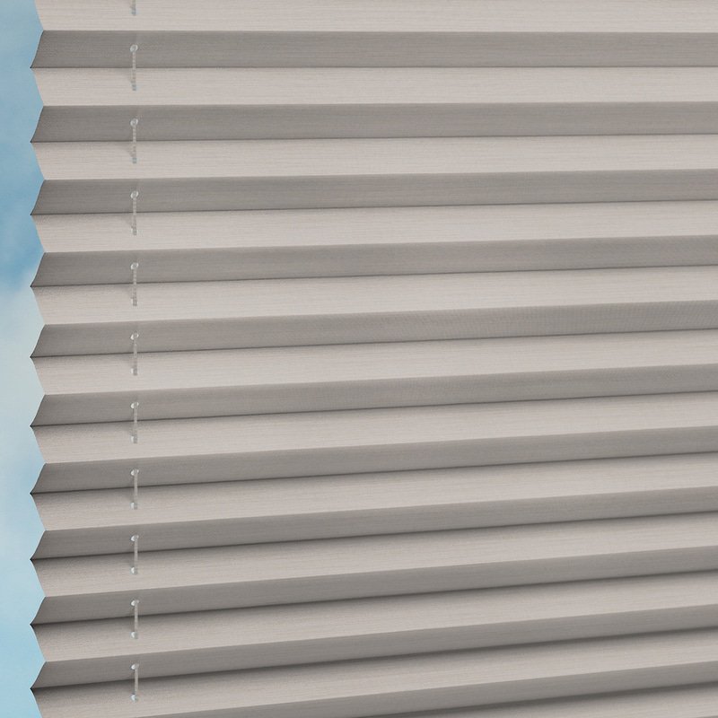 Jaloustore Plissee Kyoto Reflect Hellgrau  - Bild 3