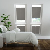 Jaloustore Plissee Kyoto Reflect Taupe - Vorschau 0