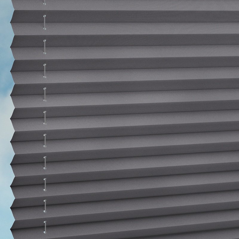 Jaloustore Plissee Ibiza Dunkelgrau - Bild 3