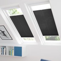 Jaloustore Plissee Ibiza Dunkelbraun - Vorschau 1