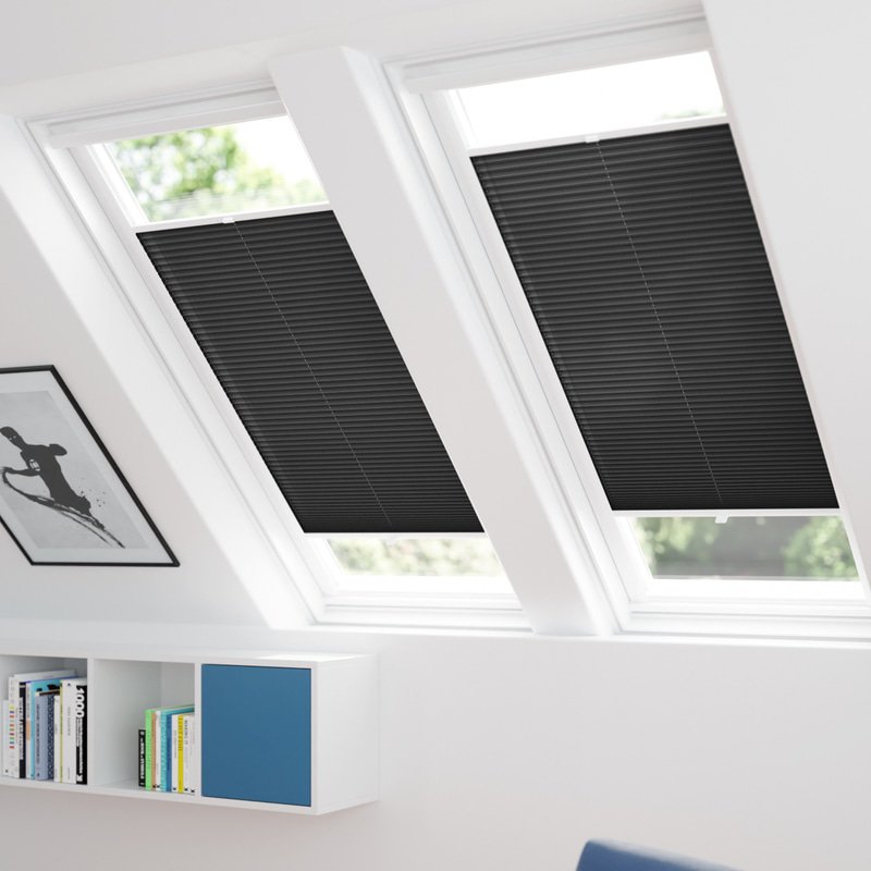 Jaloustore Plissee Ibiza Dunkelbraun - Bild 1