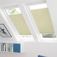 Jaloustore Plissee Lucca Hellgelb - Vorschau 1