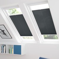 Jaloustore Plissee Lucca Anthrazit - Vorschau 1