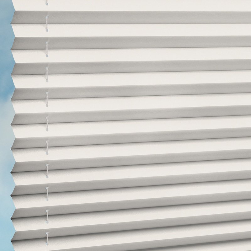 Jaloustore Plissee Modena Reflect Altweiß - Bild 3