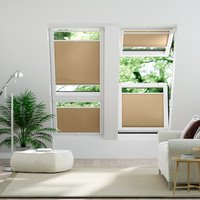 Jaloustore Plissee Modena Reflect Caramel - Vorschau 0