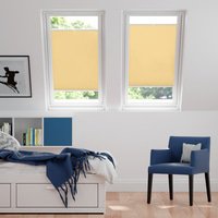 Jaloustore Plissee Modena Reflect Hellgelb - Vorschau 0