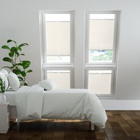 Jaloustore Plissee Siena Altweiß - Vorschau 0