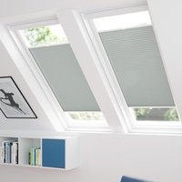 Jaloustore Plissee Siena Silbergrau - Vorschau 1