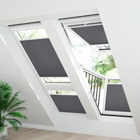 Jaloustore Plissee Siena Anthrazit - Vorschau 1