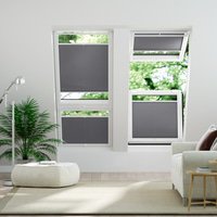 Jaloustore Plissee Siena Anthrazit - Vorschau 0