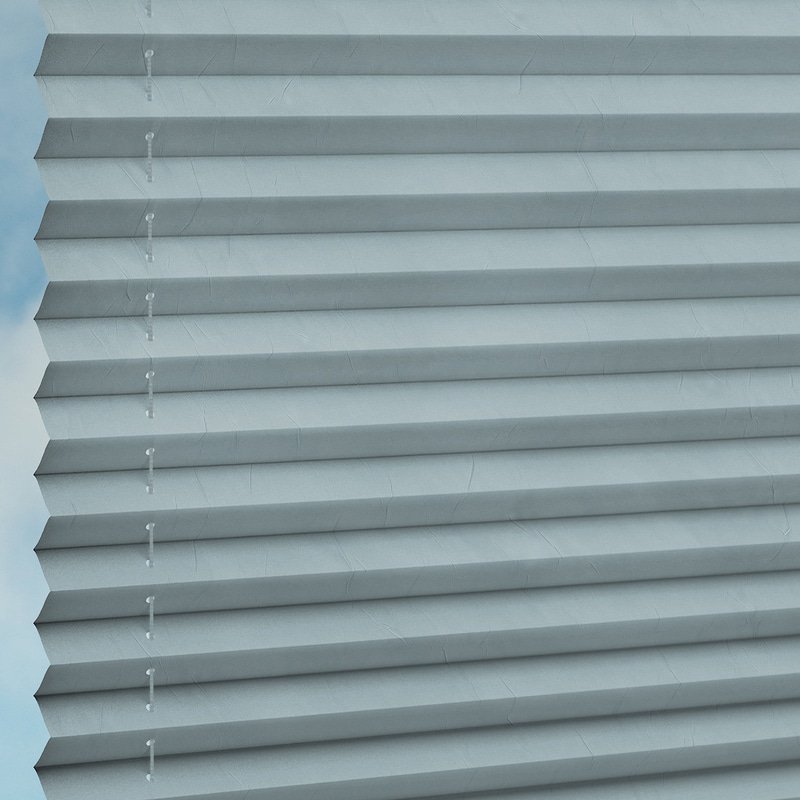 Jaloustore Plissee Siena Pastell- Blau - Bild 3