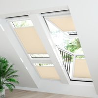 Jaloustore Plissee Siena Creme-Weiß - Vorschau 1