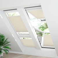 Jaloustore Plissee Siena Reflect Creme-Weiß - Vorschau 1