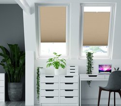jaloustore Plissee Siena Reflect Beige