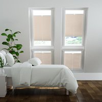 Jaloustore Plissee Siena Reflect Creme-Beige - Vorschau 0