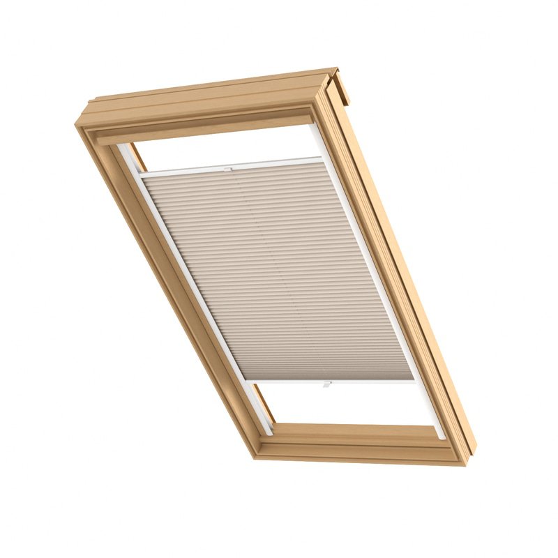 Jaloustore Plissee Siena Reflect Creme-Beige - Bild 2