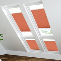 Jaloustore Plissee Siena Reflect Orange - Vorschau 1