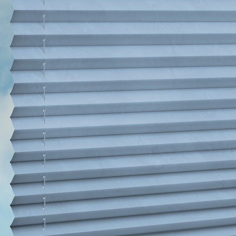 Jaloustore Plissee Siena Reflect Himmelblau - Bild 3