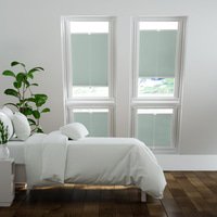 Jaloustore Plissee Siena Reflect Pastellgrün  - Vorschau 0