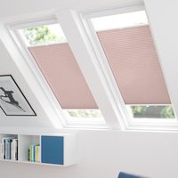 Jaloustore Plissee Siena Reflect Rosé - Vorschau 1