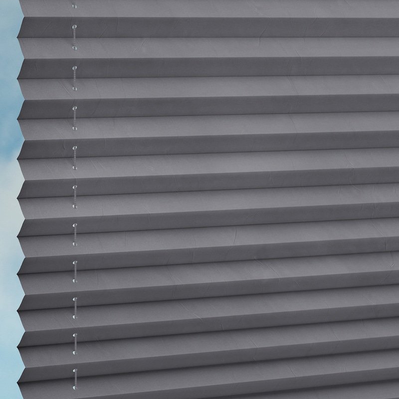 Jaloustore Plissee Siena Reflect Grau - Bild 3