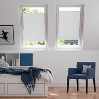 Jaloustore Plissee Kopenhagen Weiß - Vorschau 0