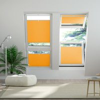 Jaloustore Plissee Kopenhagen Orange - Vorschau 0