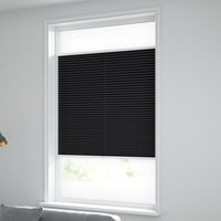 Jaloustore Plissee Porto Schwarz - Vorschau 1