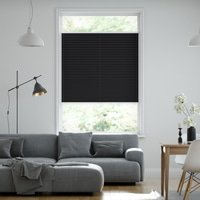 Jaloustore Plissee Porto Schwarz - Vorschau 0