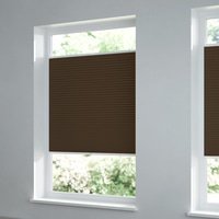 Jaloustore Plissee Malmö Dunkelbraun - Vorschau 3