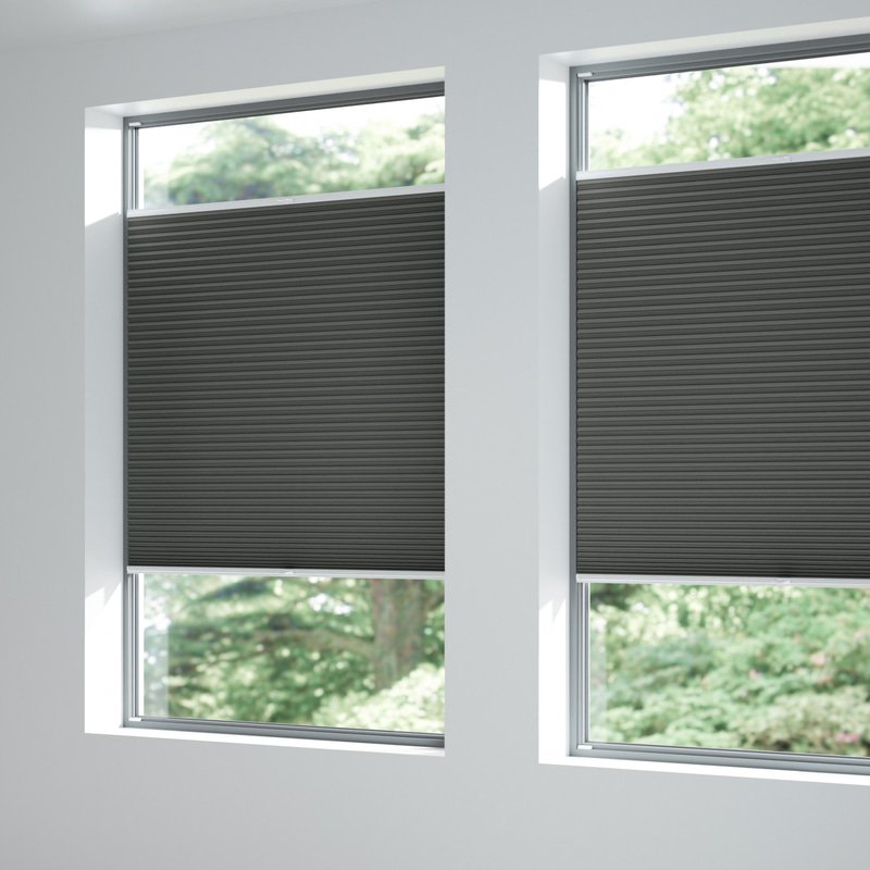 Jaloustore Plissee Malmö Dunkelgrau - Bild 3