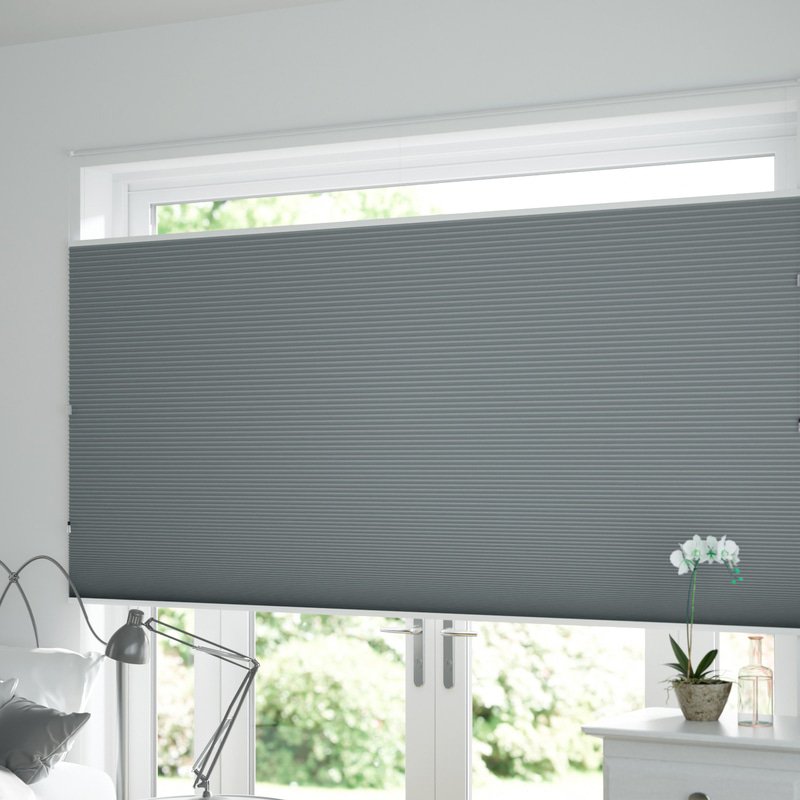 Jaloustore Plissee Malmö Grau - Bild 5