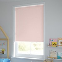 Jaloustore Blickdichtes Rollo auf Maß in matter Leinwand-Struktur, Rückseite farbig angepasst Rosé - Vorschau 1