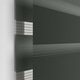 Jaloustore Doppelrollo auf Maß mit schmalen Streifen mit gestreiftem feinen Transparent Anthrazit - Vorschaubild 1