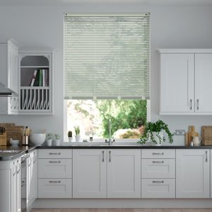 schmale Uni Aluminium Jalousie auf Maß