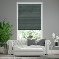 Jaloustore schmale Uni Aluminium Jalousie auf Maß Anthrazit matt - Vorschau 0