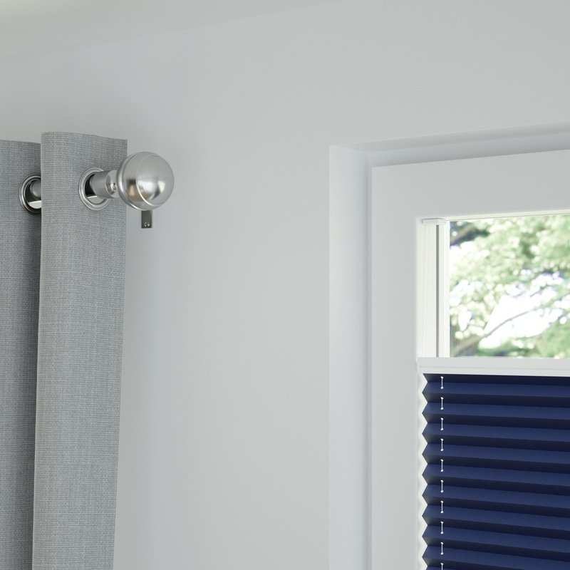 Fenster Maß Sonnenschutz - Online-Shop nach - leicht Plissee Grau mit Maß blickdichtes glänzend Struktur, | für 100% nach