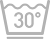 Schonwaschgang 30° C für empfindliche Buntwäsche