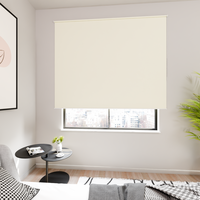 Jaloustore Verdunkelungsrollo mit feiner Struktur, Rückseite farblich angepasst Creme - Vorschau 0