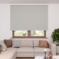 Jaloustore Verdunkelungsrollo mit feiner Struktur, leicht glänzend, Rückseite silber Beige - Vorschau 2