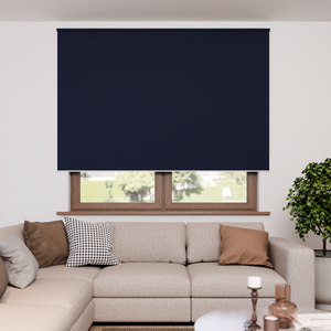 Verdunkelungsrollo mit feiner Struktur, leicht glänzend, Rückseite silber