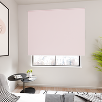 Jaloustore Verdunkelungsrollo mit feiner Struktur, leicht glänzend, Rückseite silber Rosa - Vorschau 1