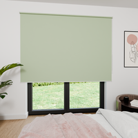 Jaloustore Verdunkelungsrollo mit feiner Struktur, leicht glänzend, Rückseite silber Normandy Grau - Vorschau 0