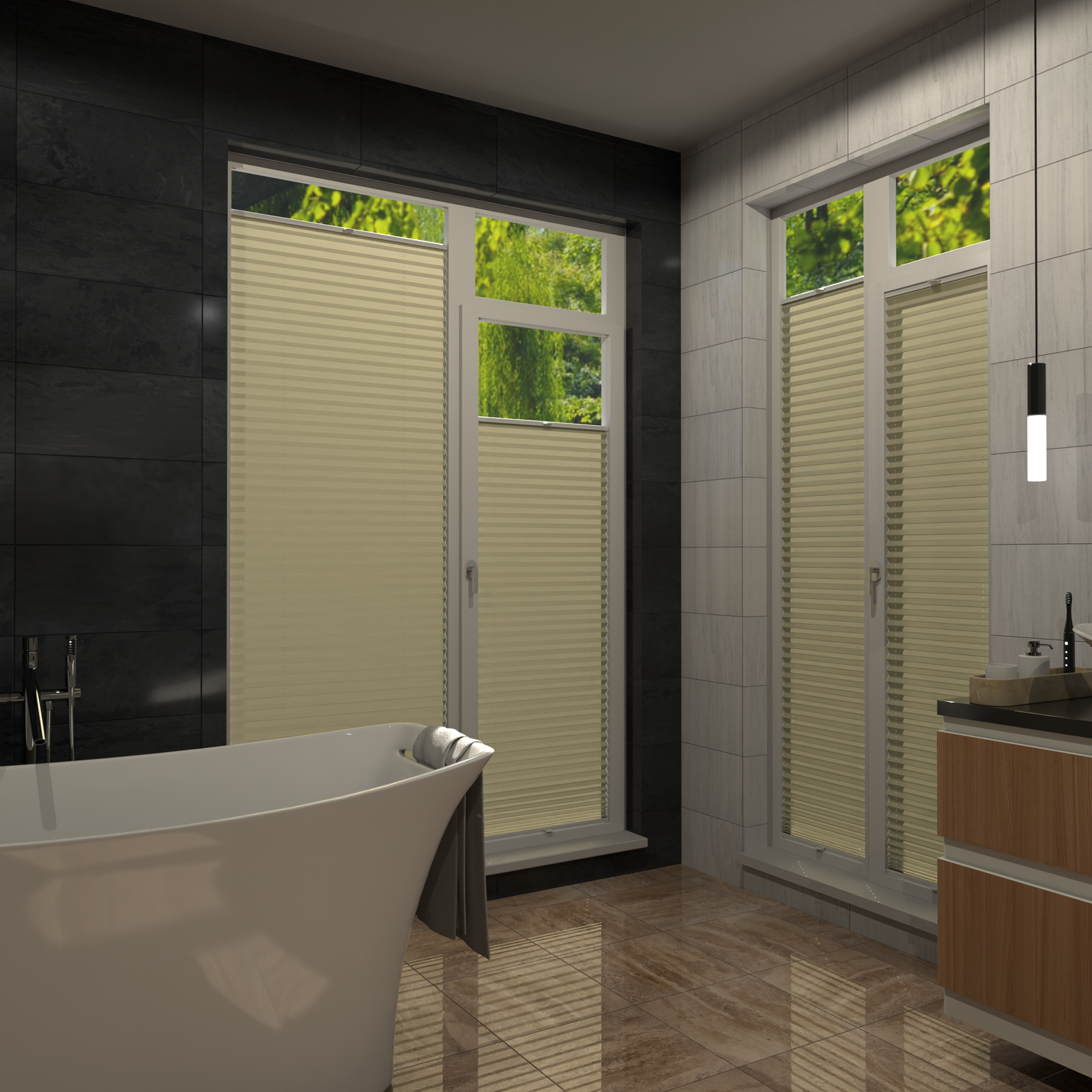 Jaloustore COSIFLOR® Plissee Garda Beige - Bild 16