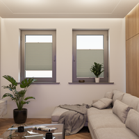 Jaloustore COSIFLOR® Plissee Garda Taupe - Vorschau 4