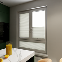 Jaloustore COSIFLOR® Plissee Garda Taupe - Vorschau 10