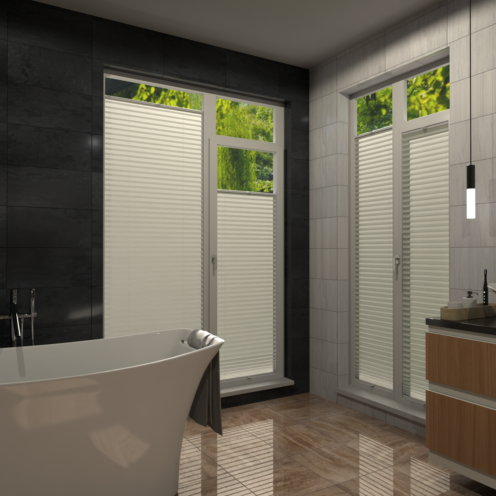 Jaloustore COSIFLOR® Plissee Riva Reinweiß - Bild 16