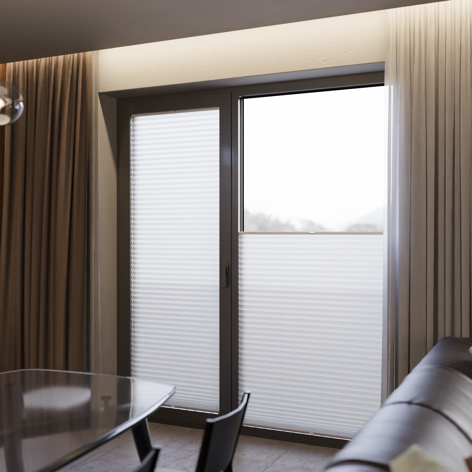 Jaloustore COSIFLOR® Plissee Riva Reinweiß - Bild 13