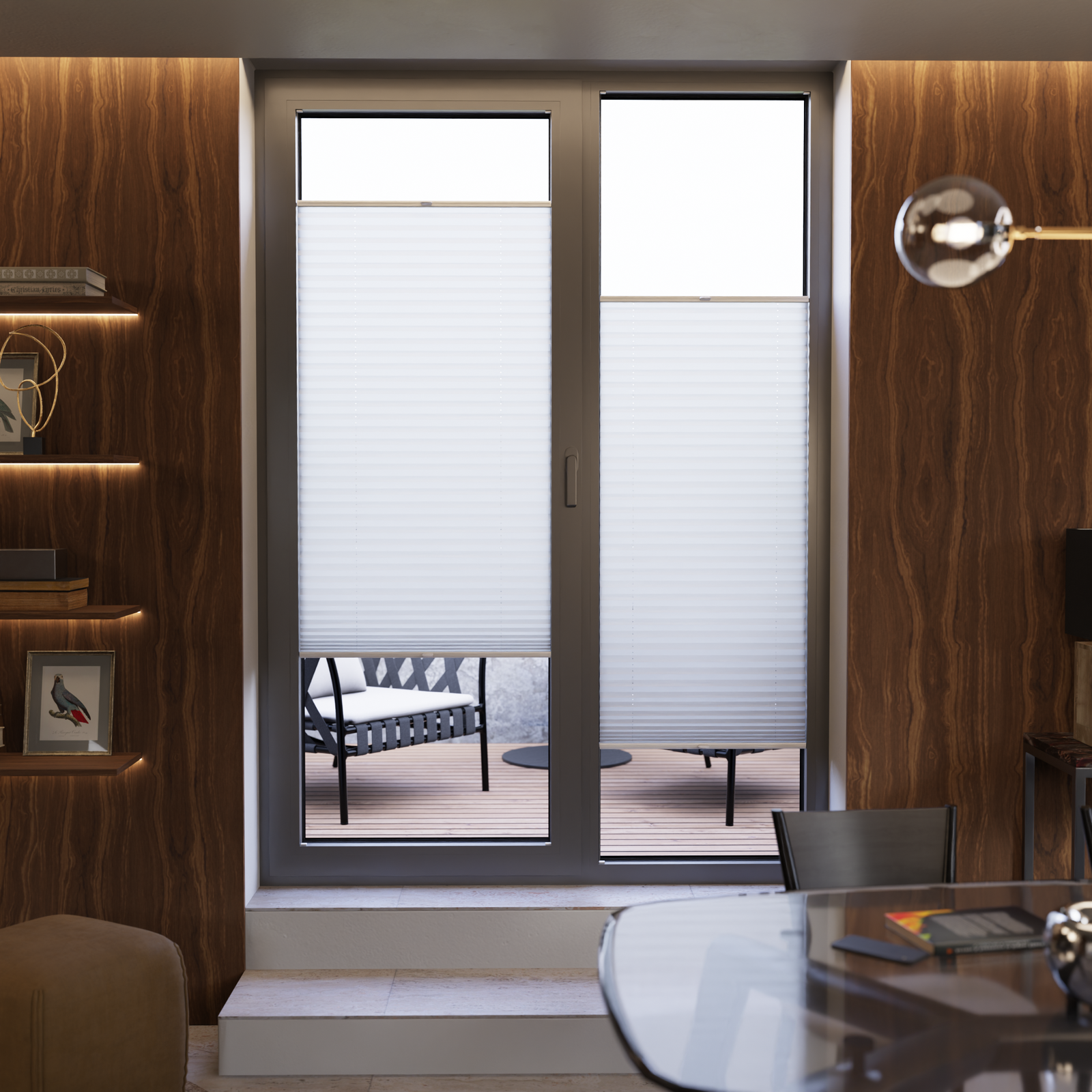 Jaloustore COSIFLOR® Plissee Riva Reinweiß - Bild 15